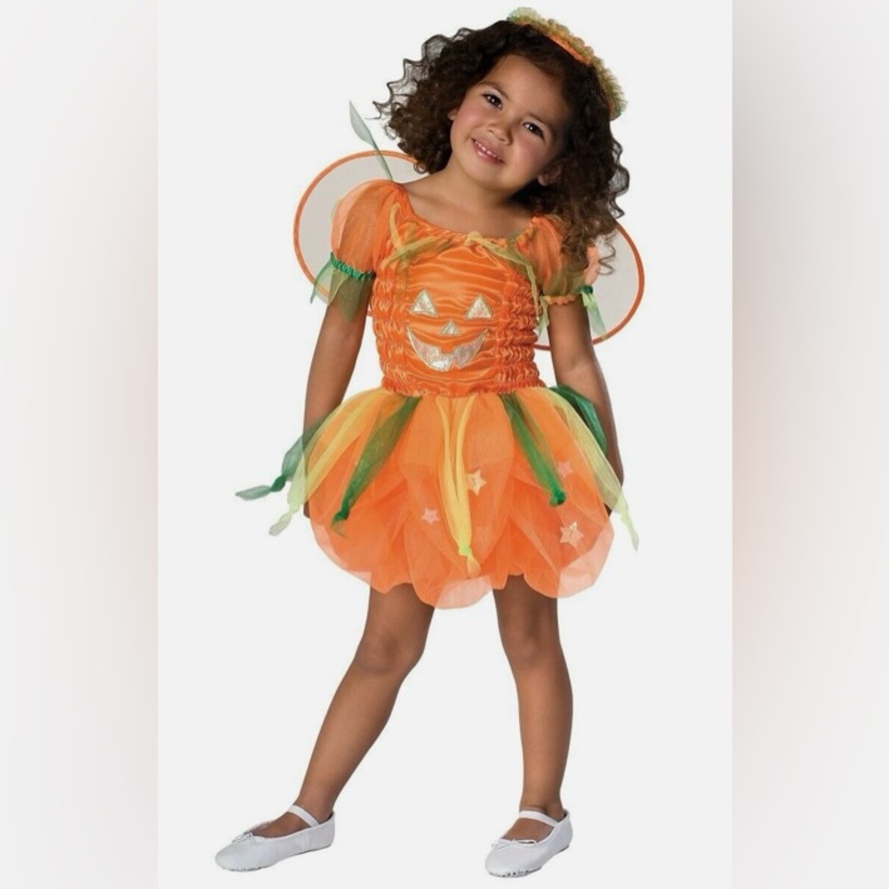 PUMPKIN FAIRY COSTUME (missing wings & headband)